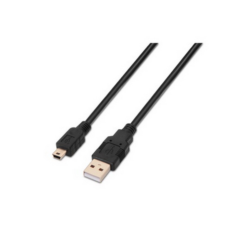 Cabo NanoCable USB2.0 para Mini-USB 1 metro 3